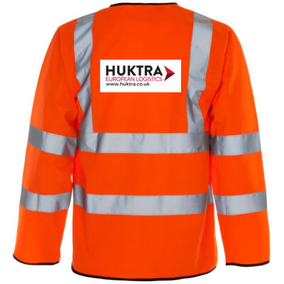 Hi-Vis Long Sleeve Waistcoat - (Anti Static + Flame Resistant) Thumbnail