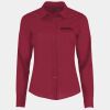 Kustom Kit Womens L/S Poplin Shirt Thumbnail